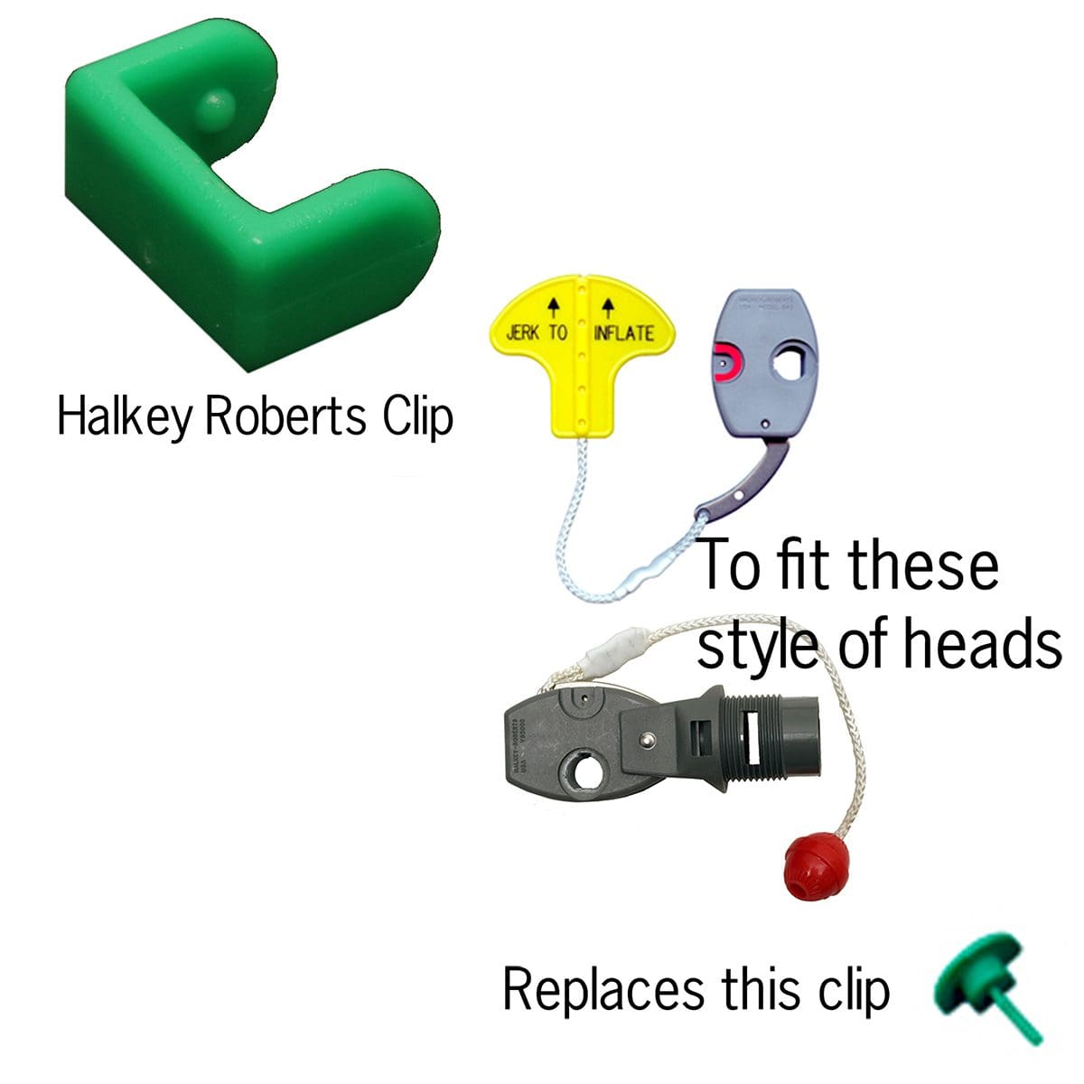 halkey roberts c clip life jacket