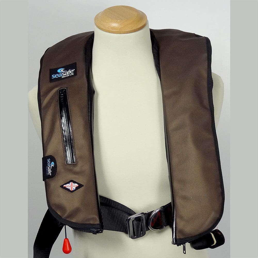 CARBON FIBRE BRONZE LIFEJACKET