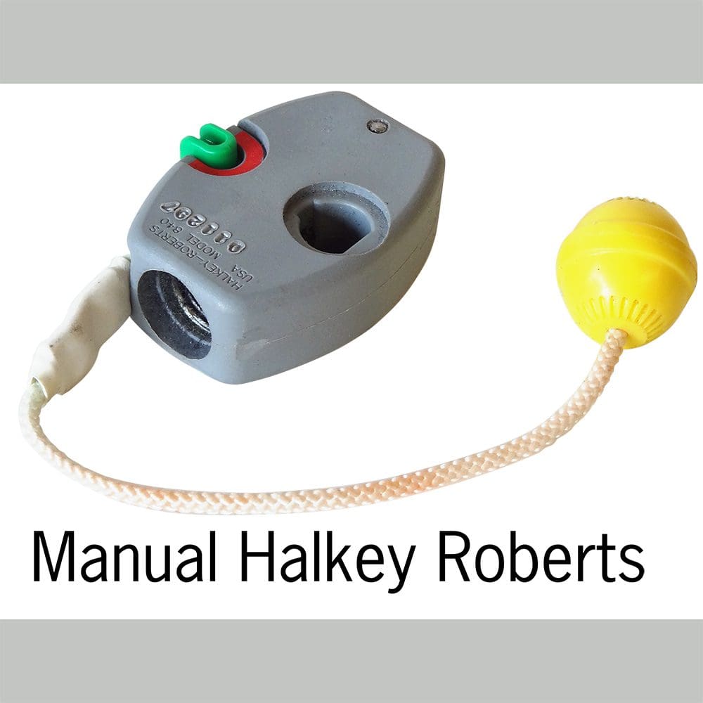 halkey roberts manual head lifejacket