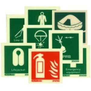 Photoluminescent signs