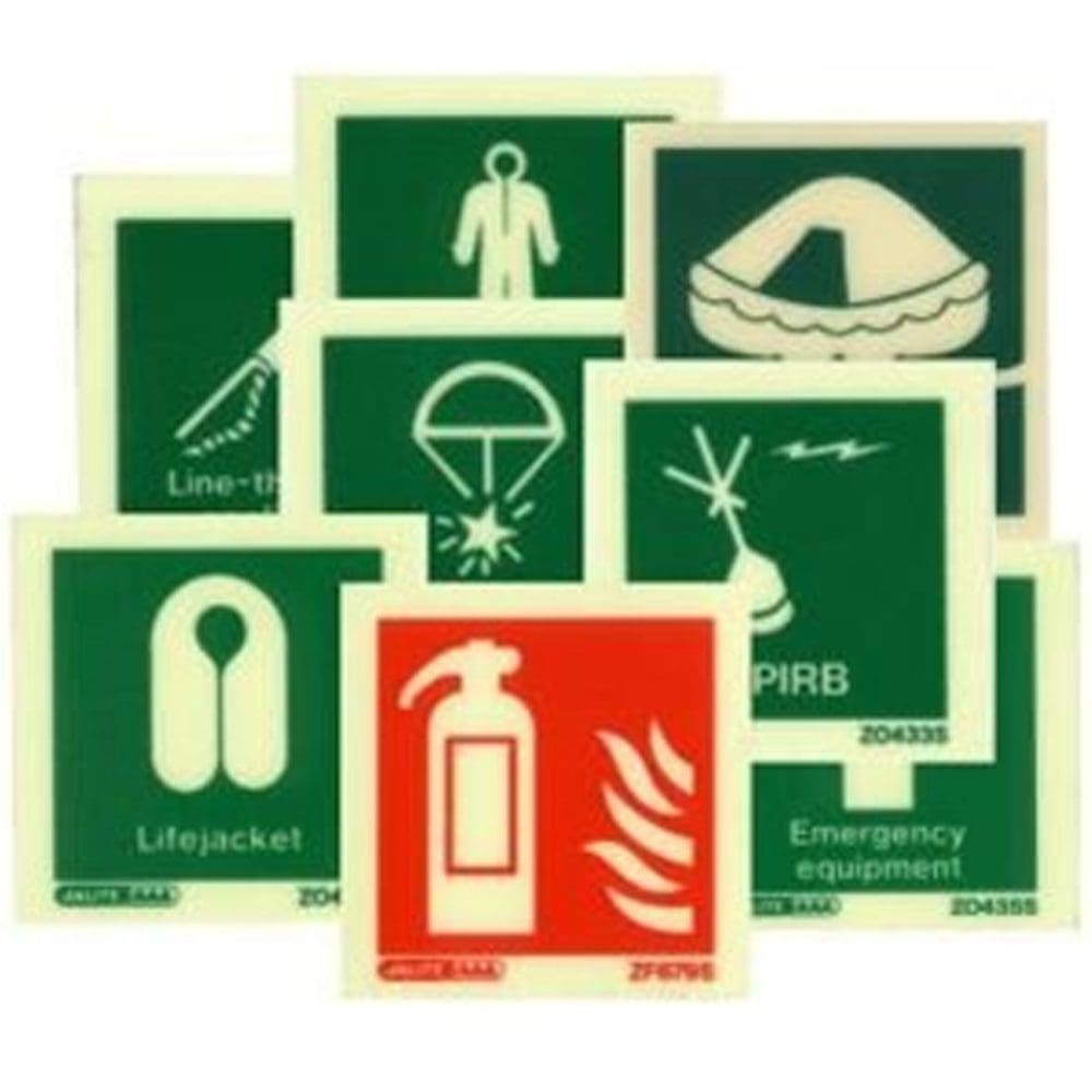 Photoluminescent signs