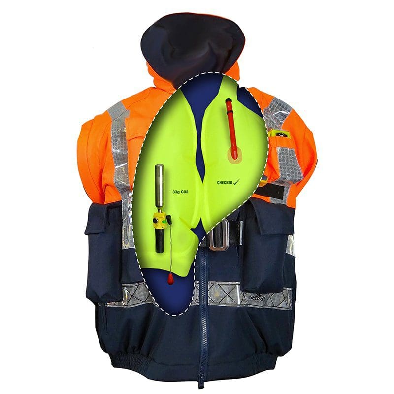 Cutaway Sea Trekker lifejacket - seasafe