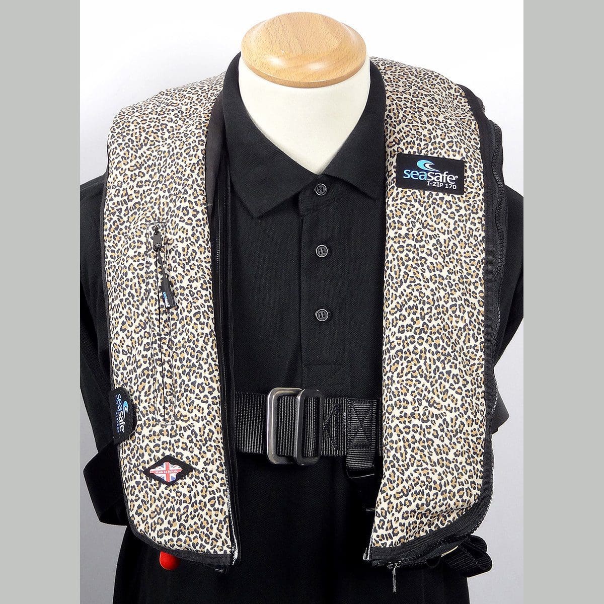 Inflatable 170N Life Jacket - Leopard - SEASAFE