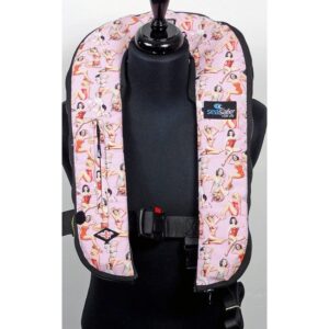 pin up pink lifejacket