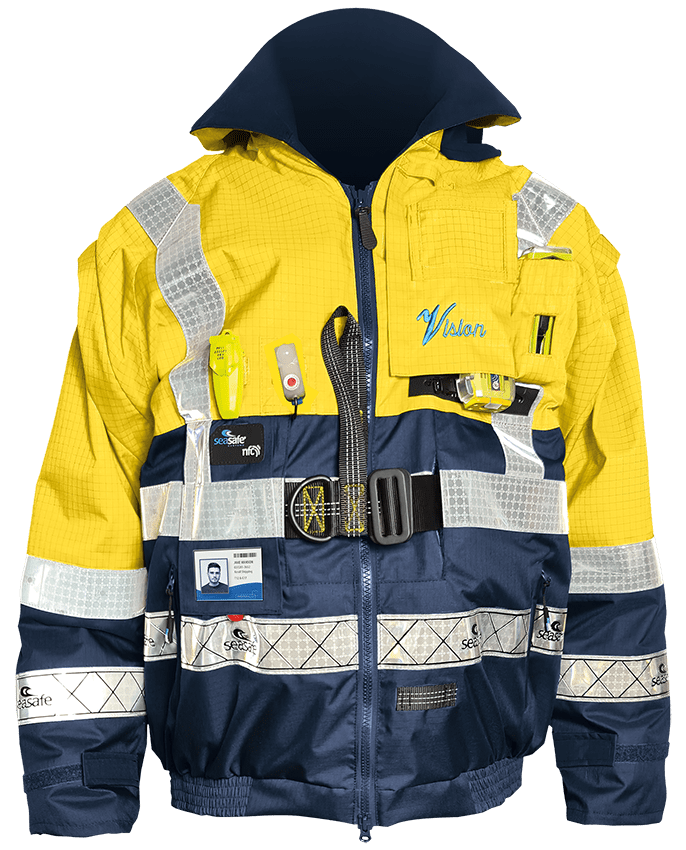 integrated lifejacket