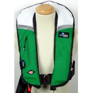 GREEN-WHITE-TWO-TONE-LIFEJACKET