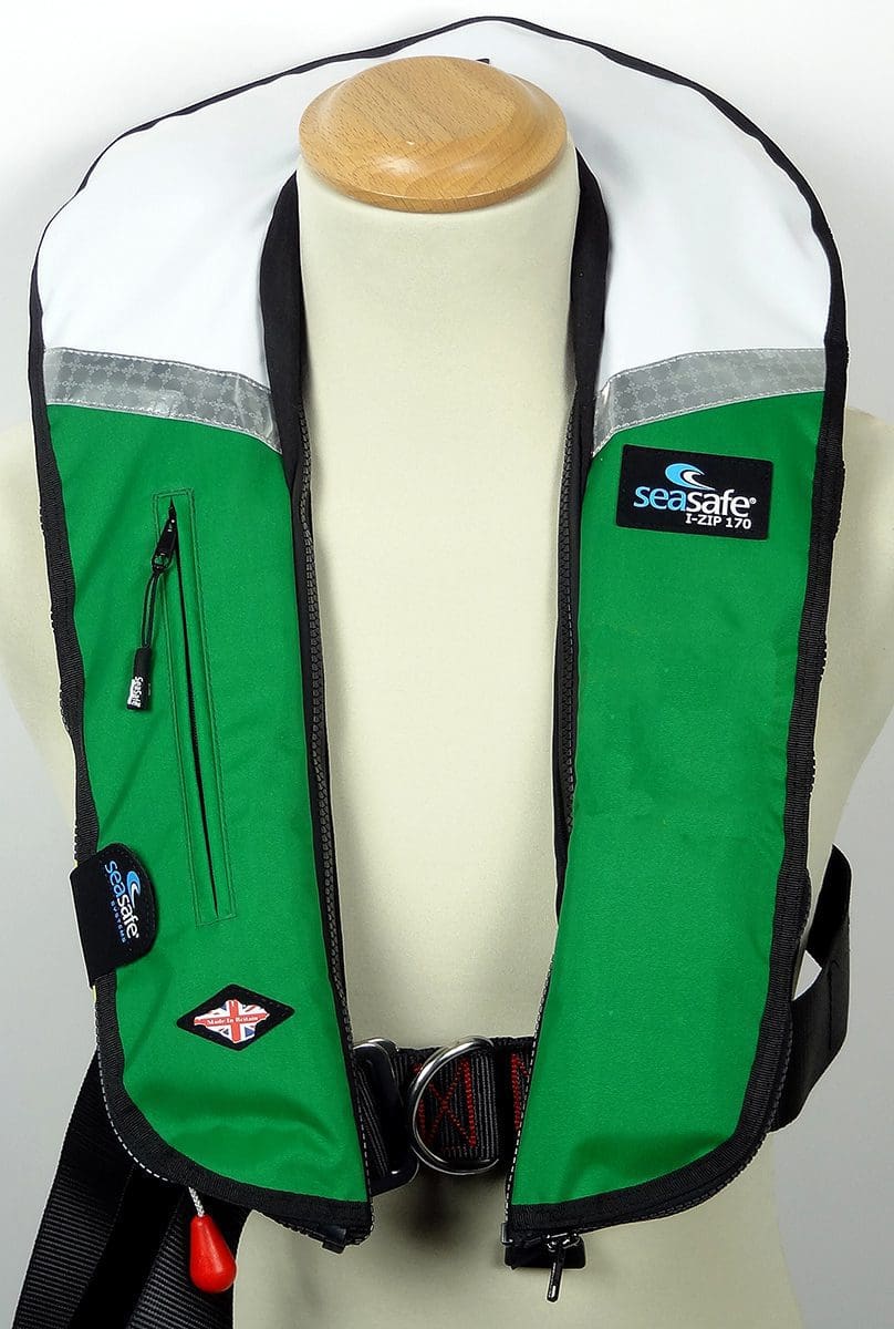 GREEN-WHITE-TWO-TONE-LIFEJACKET