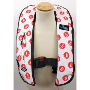 seasafe red lips lifejacket