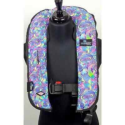 Inflatable LifeJacket 170N - with Magic Mushrooms Cover