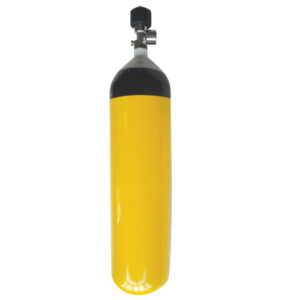 Spare compressed air cylinder ,6lt+ Valve 300bar assembled , with air