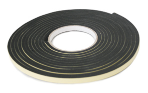 Marine Neoprene Tape ''Hatchseal'', 3m x 19mm x 3mm, black