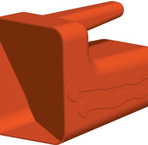 Bailer for water removing, 2,5lt, 158x128x215mm, orange